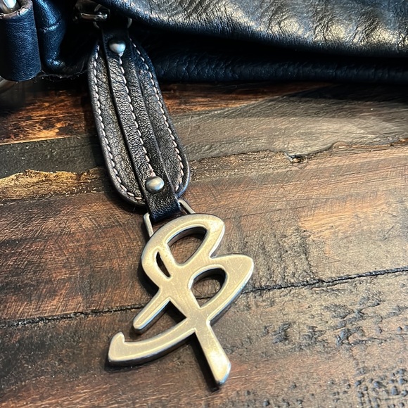 💲💵💲Lowered Price B. Makowsky Black Leather Crossbody - Picture 12 of 13